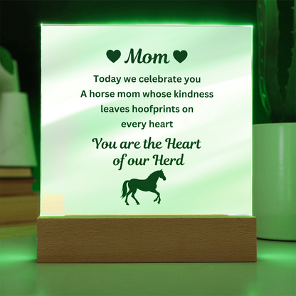 Heart of Our Herd White Acrylic Plaque – view 6
