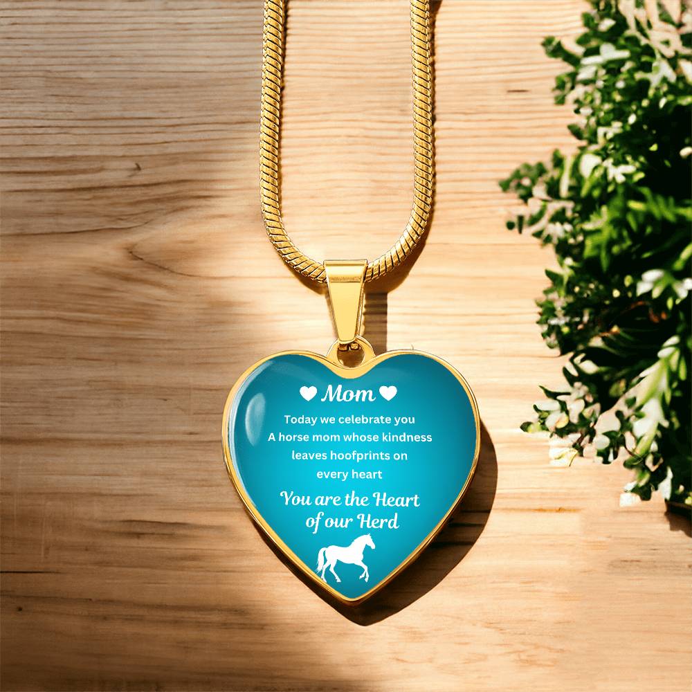 Heart of Our Herd Heart-Shaped Necklace – view 11