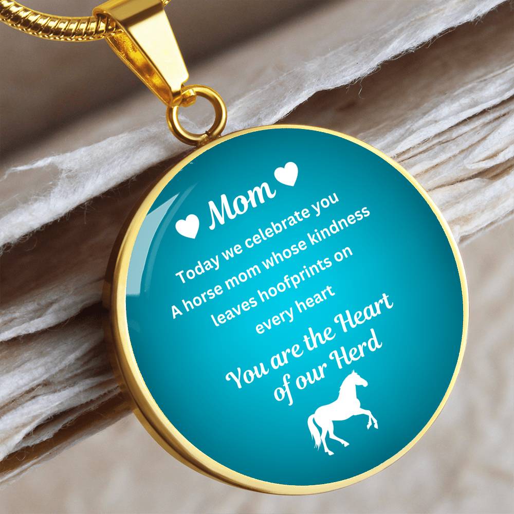 Heart of Our Herd Round-Shaped Necklace – view 10