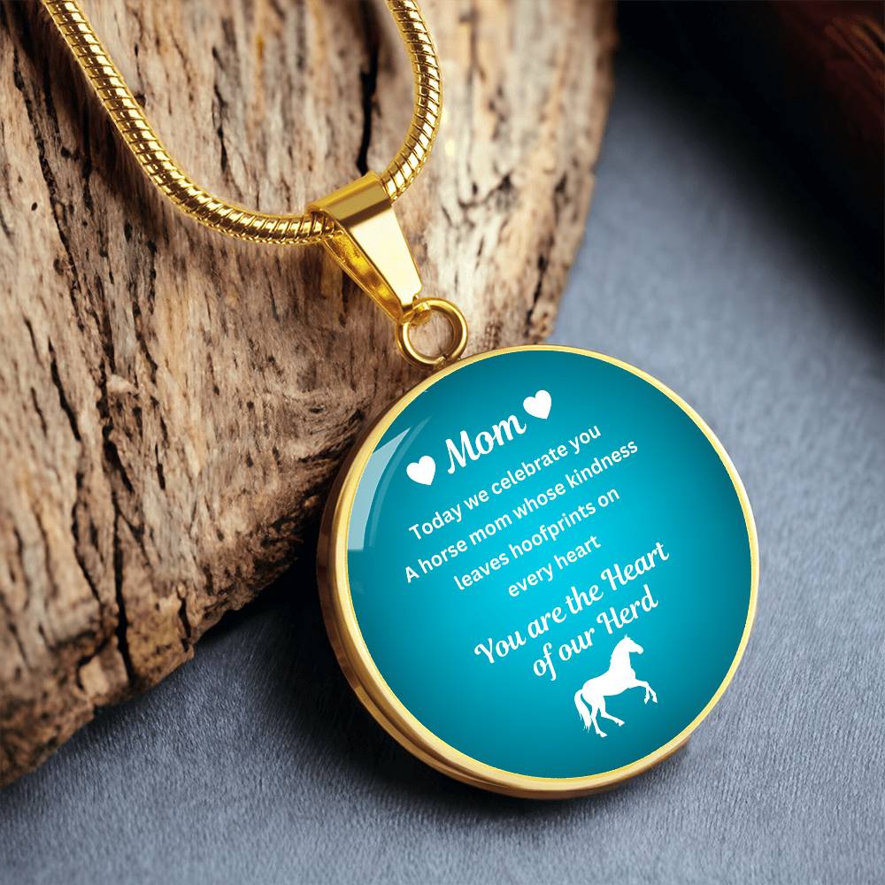 Heart of Our Herd Round-Shaped Necklace – view 8