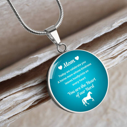 Heart of Our Herd Round-Shaped Necklace – view 4