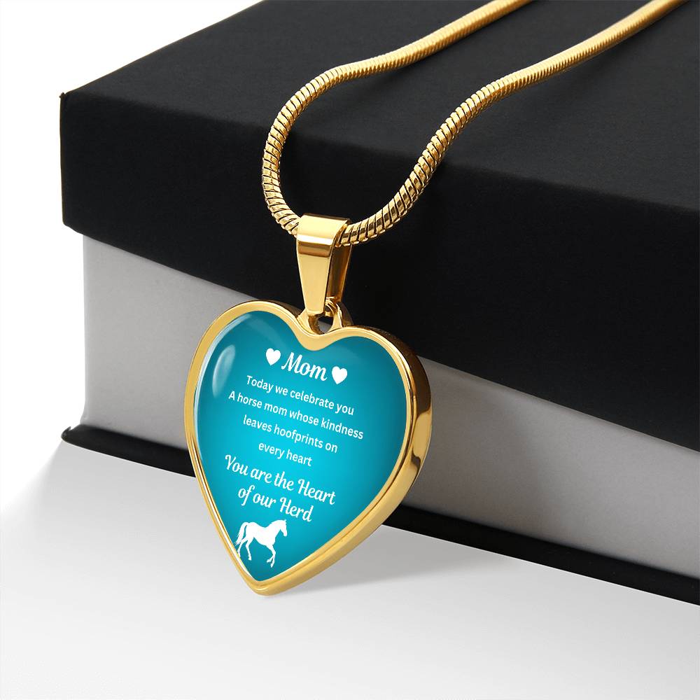 Heart of Our Herd Heart-Shaped Necklace – view 9