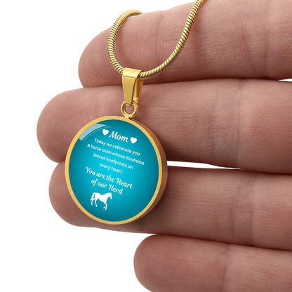 Heart of Our Herd Round-Shaped Necklace – view 11