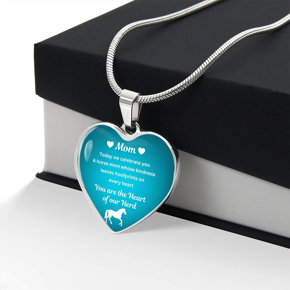 Heart of Our Herd Heart-Shaped Necklace – view 2